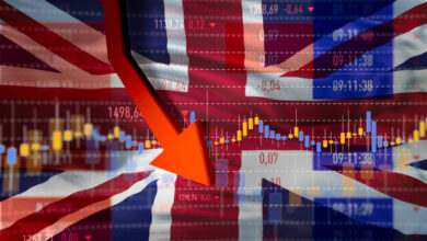 UK economy shrinks